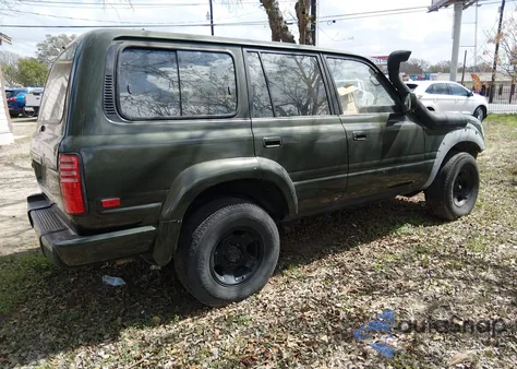 1995 Toyota Land Cruiser Dj81 z USA, uszkodzony, nr VIN JT3DJ81W7S0111278